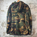 Moncler Woodland Camo Zip Up Fleece Jacket Sz L