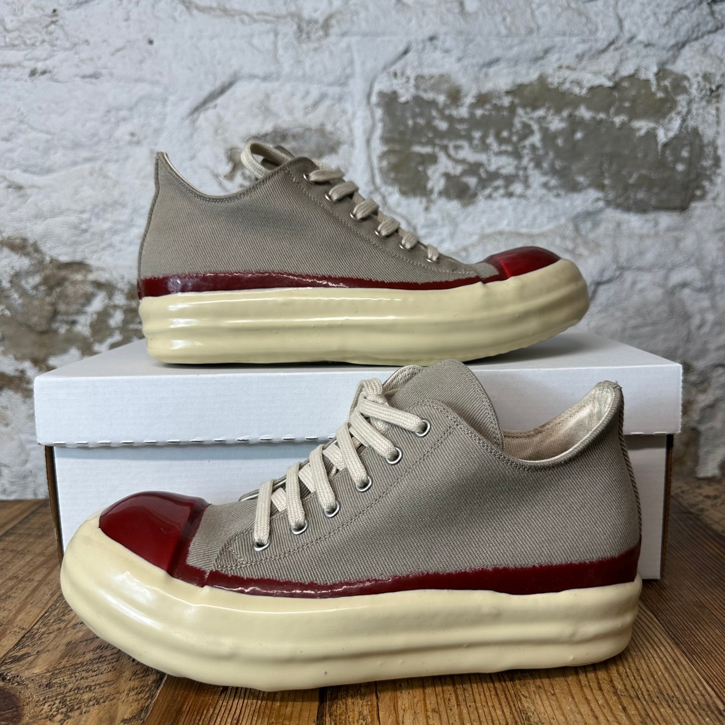 Rick Owens Concordians Dirty Pearl Sneaker Sz 7 (40)