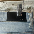 Amiri MA Drip Light Blue Denim Jeans Sz 33