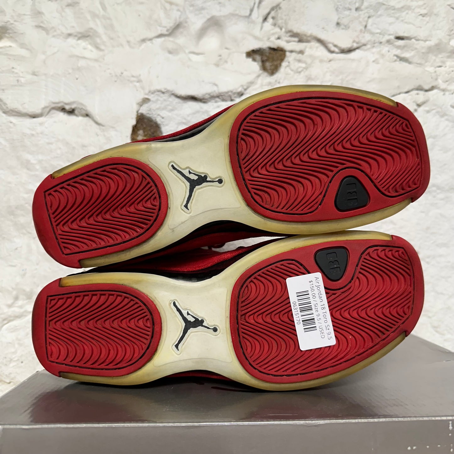Air Jordan 18 Toro Sz 9.5