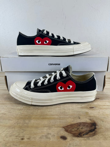 Converse Chuck Taylor All Star 70 Ox CDG Black Sz 6