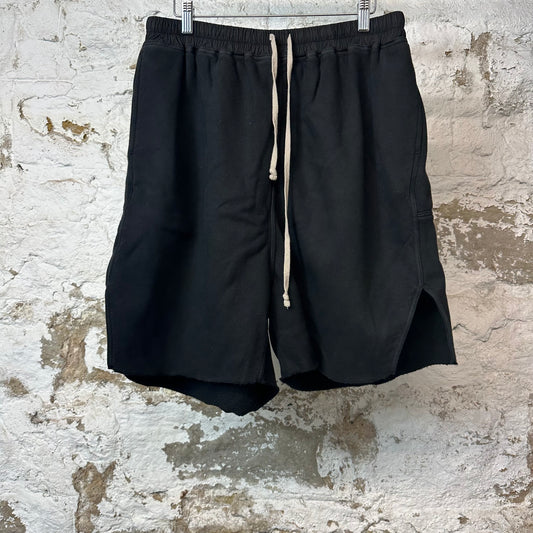Rick Owens DRKSHDW Boxer Zip Shorts Black Sz M