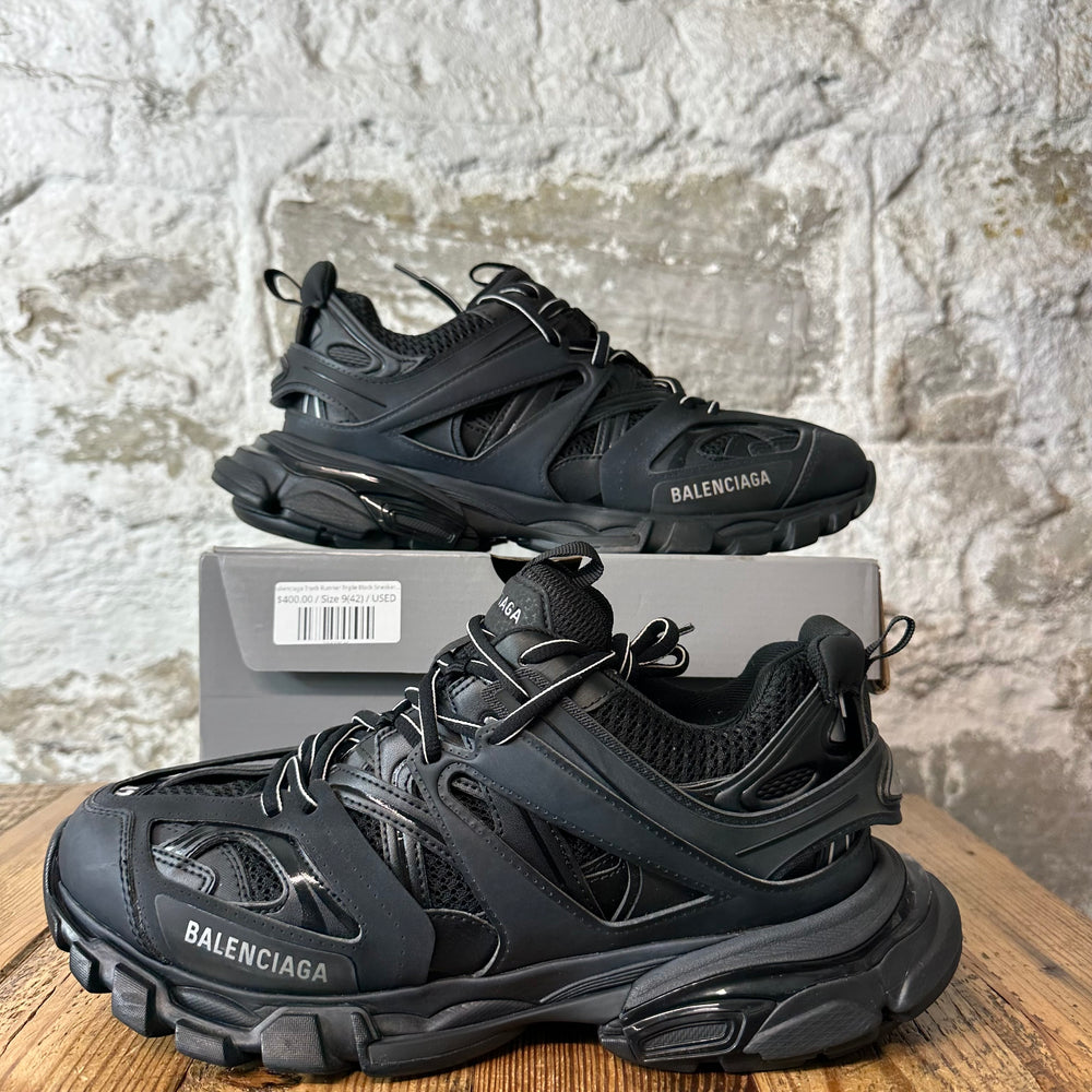 Balenciaga Track Runner Triple Black Sneaker Sz 9 (42)