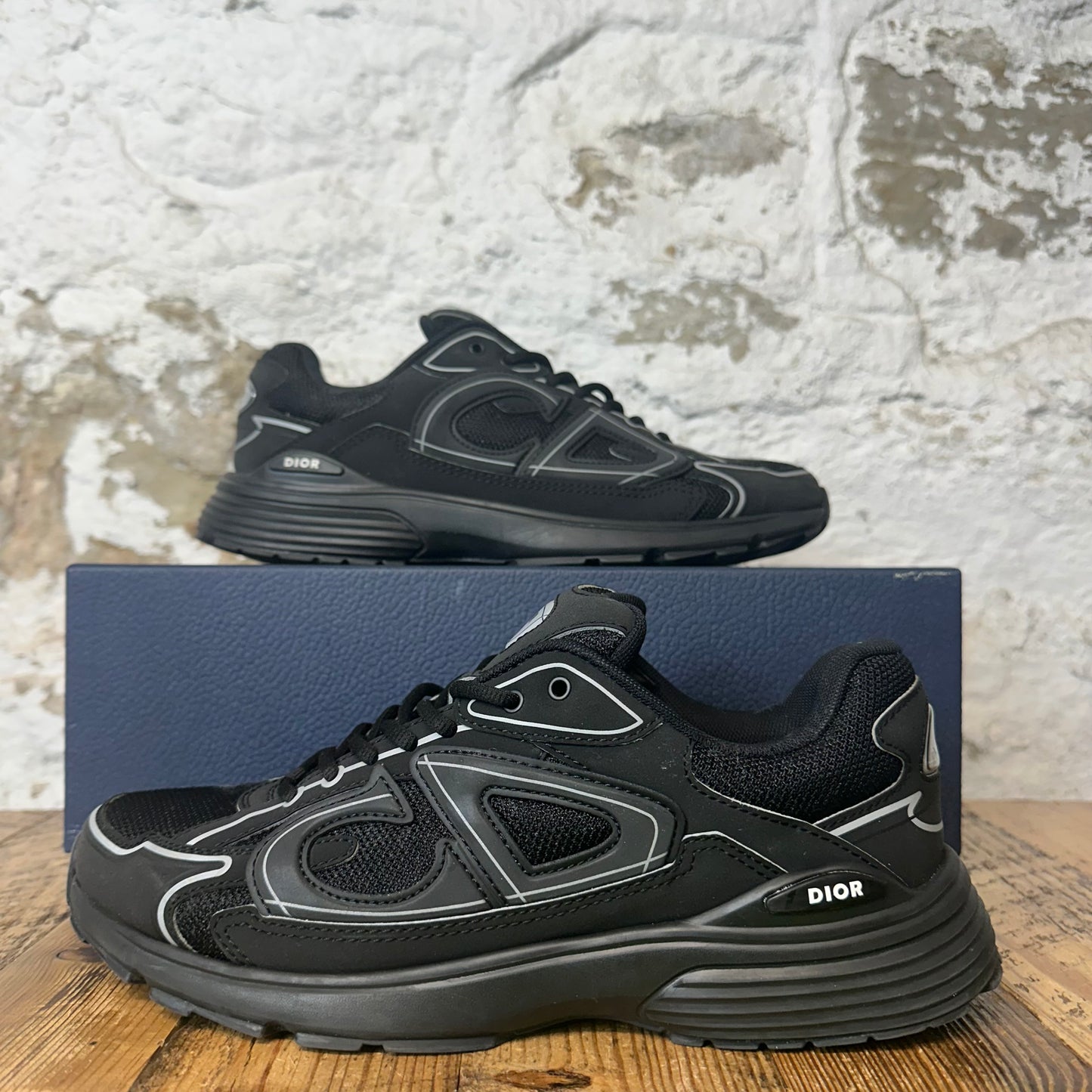Dior B30 Triple Black Sneaker Sz 10 (43)