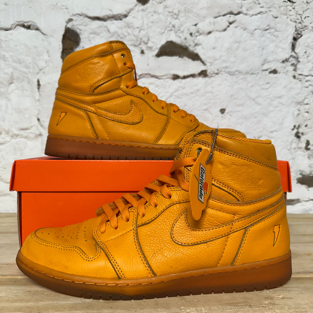 Air Jordan 1 High Gatorade Orange Peel Sz 10.5