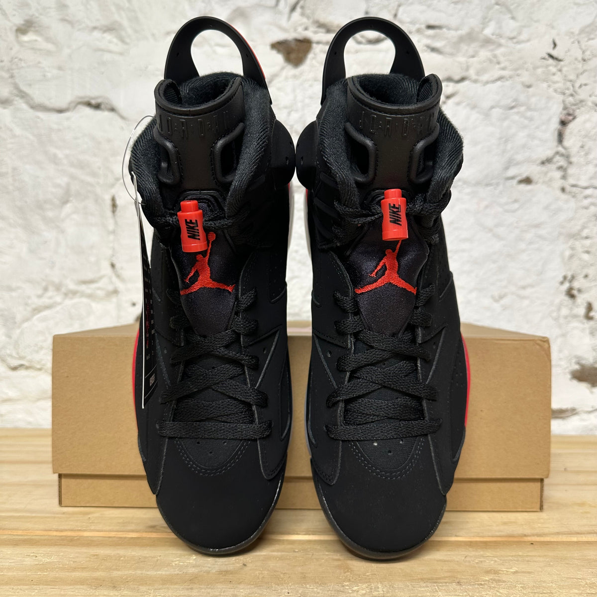 Air Jordan 6 Infrared Salesman Sz 9 DS