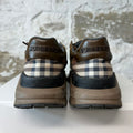 Burberry Ramsey Plaid Brown Sneaker Sz 8 (41)