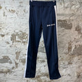 Palm Angels Navy White Track Pants Sz XS