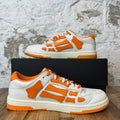 Amiri Orange Skeleton White Cream Sneaker Sz 10 (43)