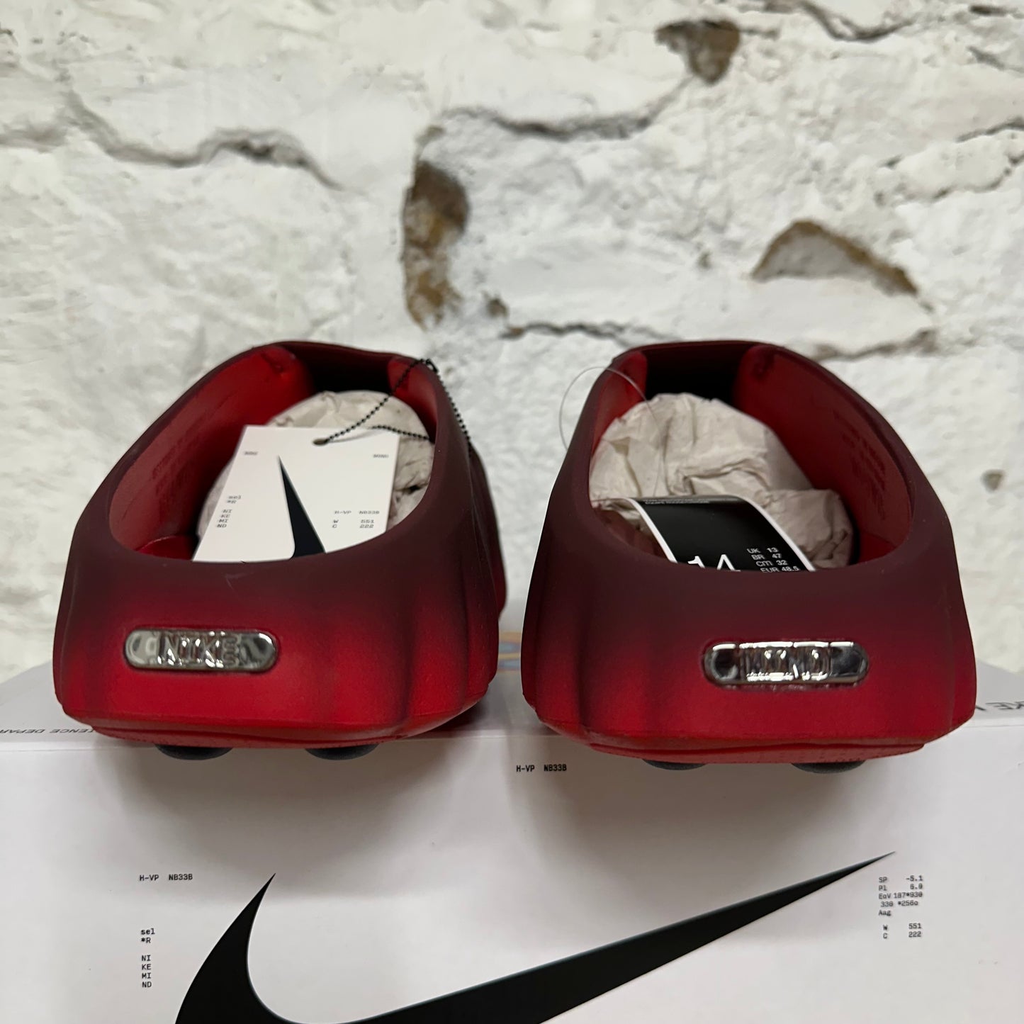 Nike Mind 001 Slide University Red Sz 14 DS