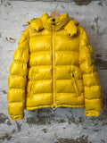 Moncler Maya Giubotto Yellow Jacket Sz M (2)