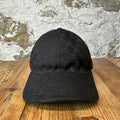 Gucci Black GG Monogram Hat Sz M