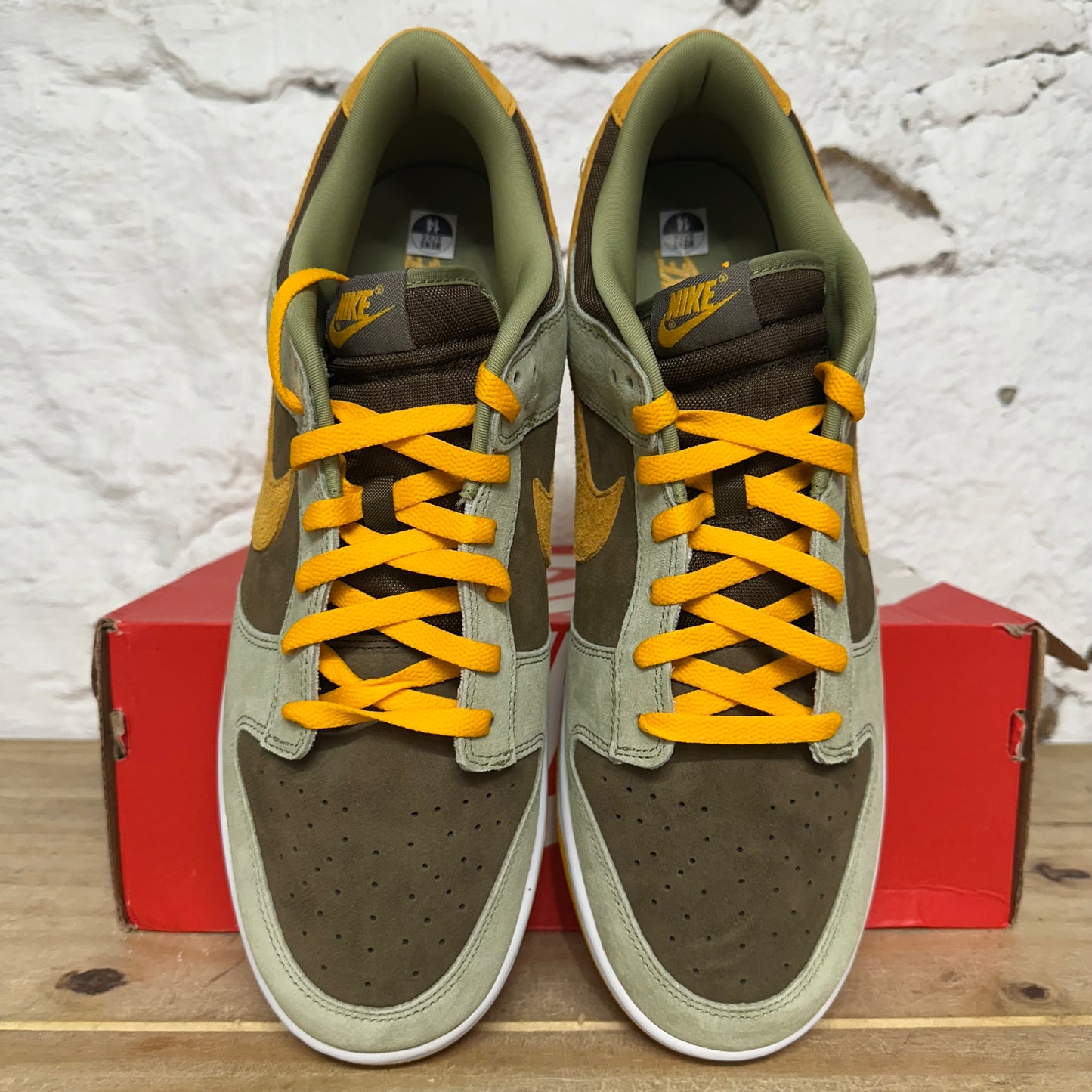 Nike Dunk Low Dusty Olive Sz 14 DS