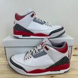 Air Jordan 3 Fire Red Sz 8.5