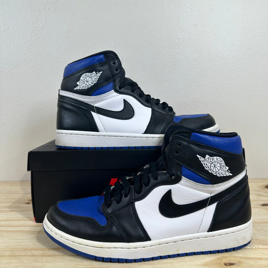 Air Jordan 1 Retro High Royal Toe Sz 8.5