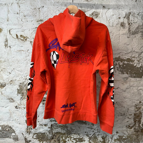 Chrome Hearts Matty Boy Spark Hoodie Orange Sz M