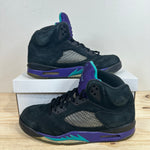 Air Jordan 5 Black Grape Sz 10.5