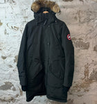 Canada Goose Arctic Program Black Parka Jacket Sz XL