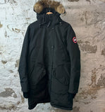 Canada Goose Arctic Program Black Parka Jacket Sz XL