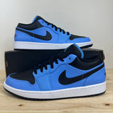 Air Jordan 1 Low University Blue Black Sz 12 DS