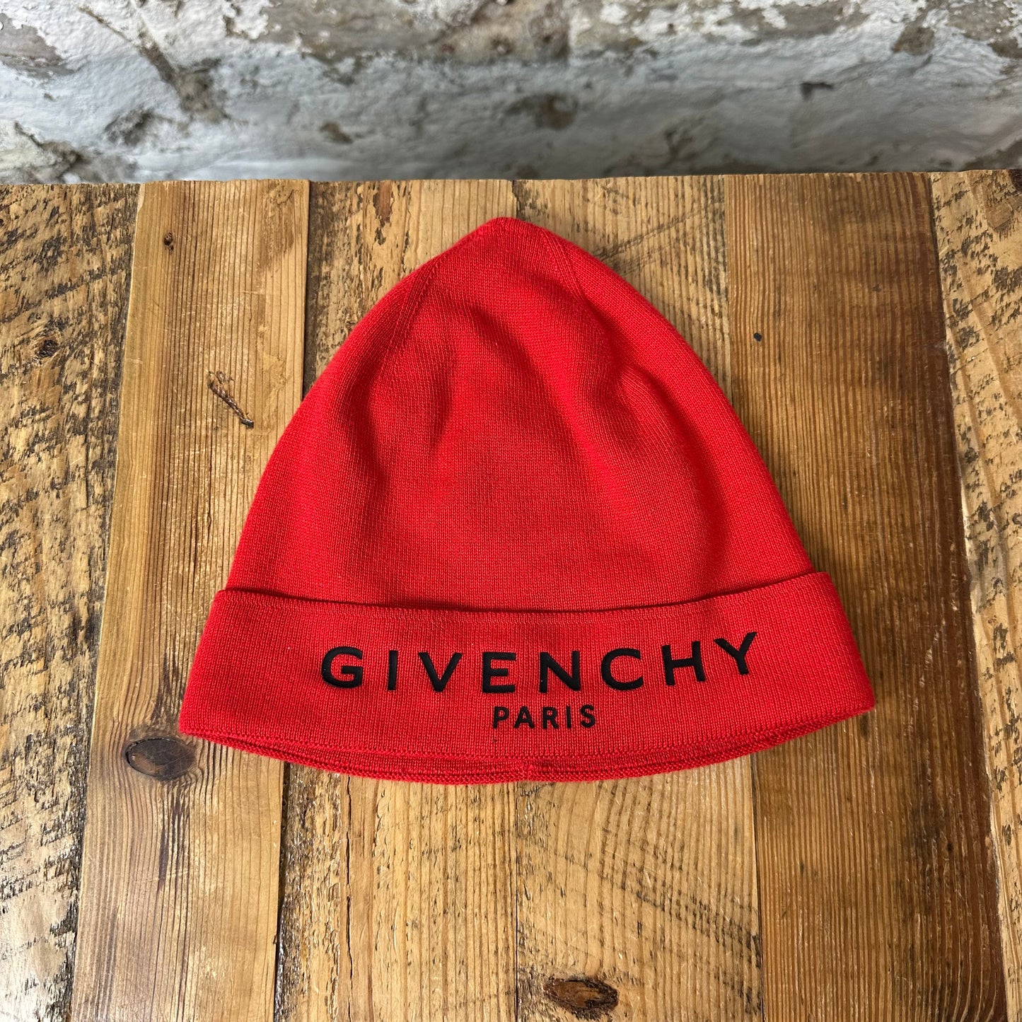 Givenchy Black Spell Red Beanie