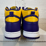 Nike Dunk High Lakers Sz 10