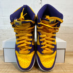 Nike Dunk High Lakers Sz 9.5