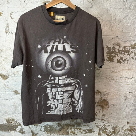 Gallery Dept ATK Eyeball T-shirt Brown Sz S