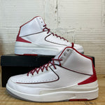 Air Jordan 2 White Red Sz 13