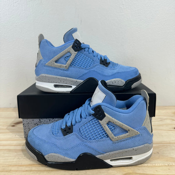 Air Jordan 4 Retro University Blue Sz 4.5Y The Gallery Online