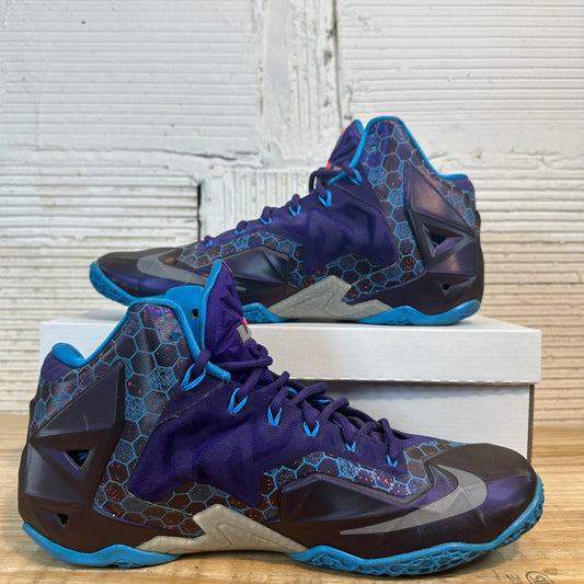 Nike LeBron 11 Hornets Sz 11
