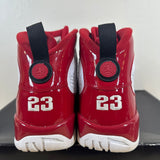 Air Jordan 9 Retro White Gym Red Sz 13