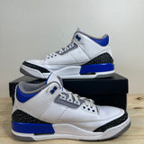 Air Jordan 3 Retro Racer Blue Sz 10