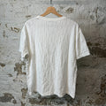 Dior White Towel Monogram T-shirt Sz M