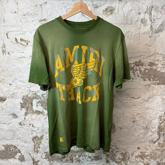 Amiri Track Green T-shirt Sz S