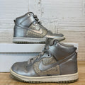 Nike Dunk High Snakeskin Sparkle Sz 6.5