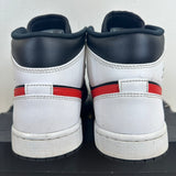 Air Jordan 1 Mid Chile Red White Sz 8