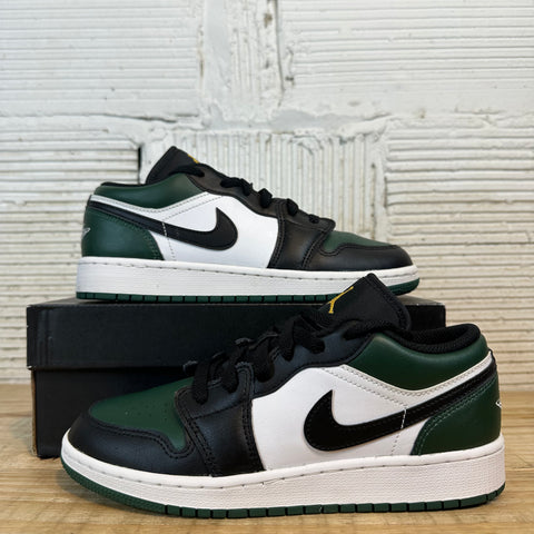 Air Jordan 1 Low Green Toe Sz 5Y