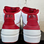 Air Jordan 2 White Red Sz 13