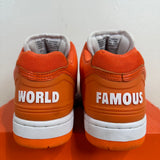 Nike SB Air Force 2 Low Supreme Orange Sz 6