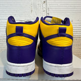 Nike Dunk High Lakers Sz 9.5