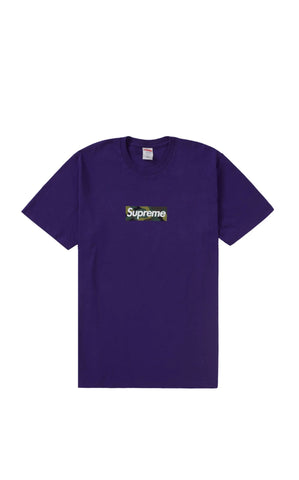 Supreme Camo Box Logo T-shirt Purple Sz XL DS