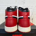 Air Jordan 1 High Black Toe Sz 7Y