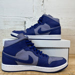 Air Jordan 1 Mid Iron Purple Sz 9.5 (11W)