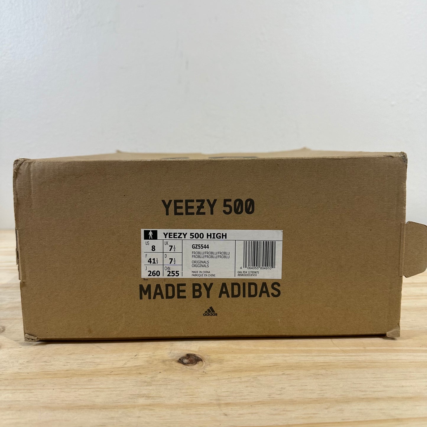 Adidas Yeezy 500 High Frosted Blue Sz 8
