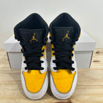 Air Jordan 1 Mid University Gold Sz 5Y