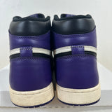 Air Jordan 1 High Court Purple Sz 9.5