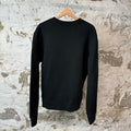 Amiri Flock Spell Crewneck Black Sz S