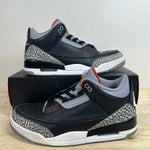 Air Jordan 3 Retro Black Cement (2018) Sz 10