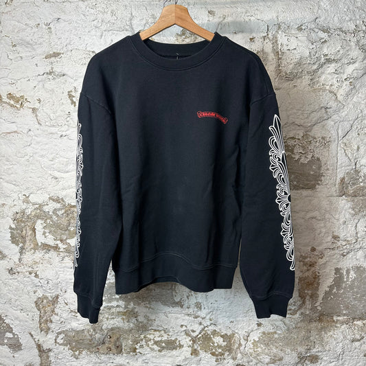 Chrome Hearts Matty Boy Chomper Crewneck Black Sz M